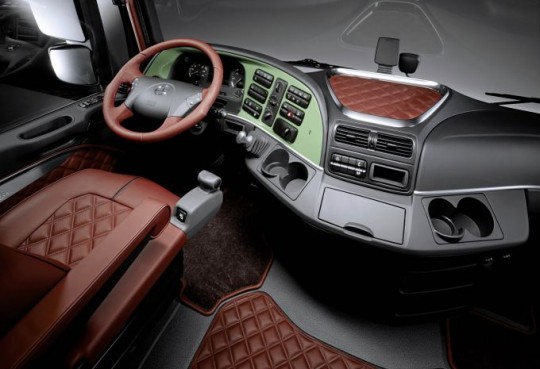 mercedesbenz actros truck of the year interior