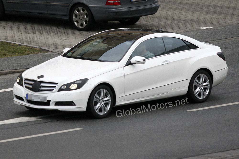 MercedesBenz EClass Coupe spy shots part 4