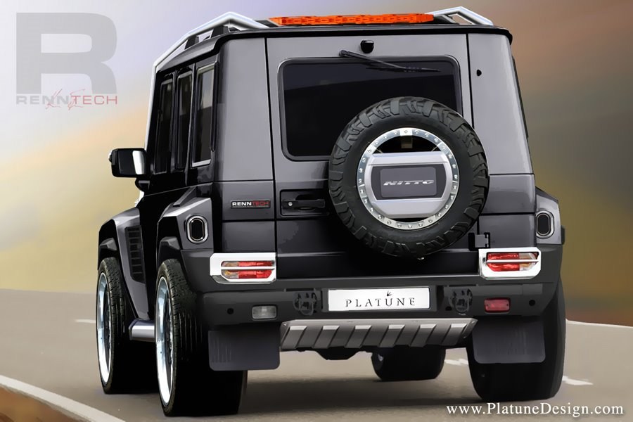 renntech mercedes benz g class concept rear 540x360 renntech mercedes benz g