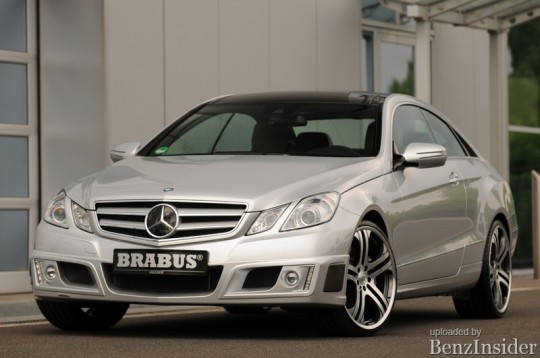 The new Mercedes EClass Coupe just went on sale and Brabus already presents