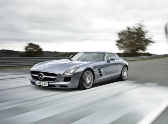 mercedes benz sls amg in gran turismo5 540x401 Mercedes Benz SLS AMG in Gran