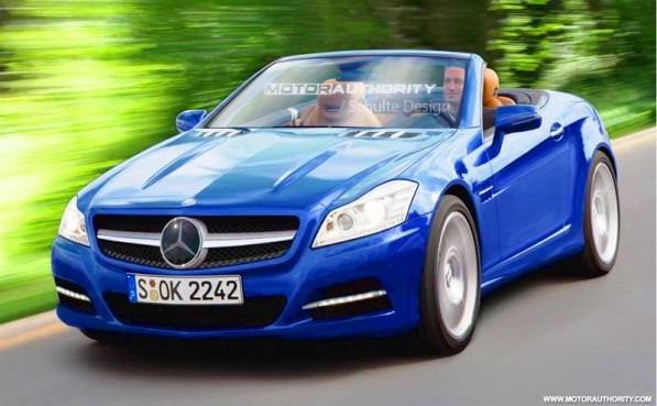 Mercedes Benz Sls Amg Stealth Model Car. 2011 mercedes benz slk preview
