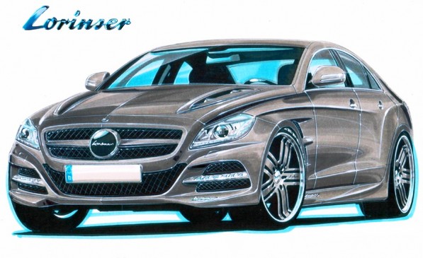 2011 mercedes cls lorinser tuning package in the works 21181 1 597x365 2011 mercedes cls lorinser tuning package in the works 21181 1 597x365