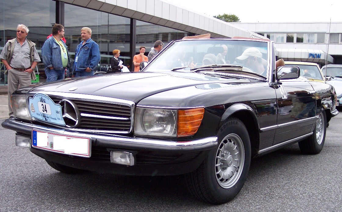 Mercedes Benz 450 SL brown vl21 597x370 Mercedes Benz 450 SL brown vl2