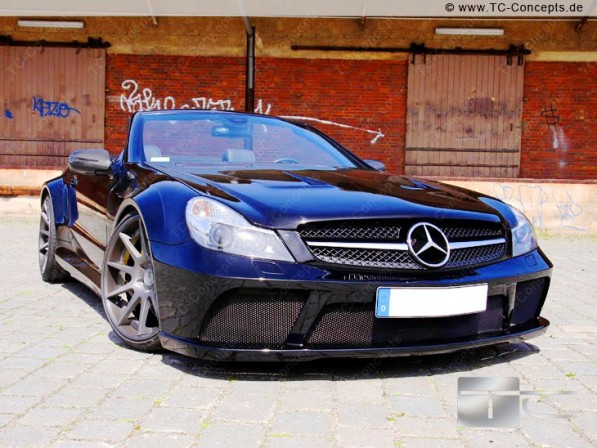 mercedes sl65 amg gets black series treatment from tc concepts 21385 1 