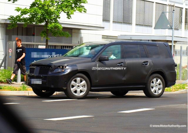 2012 Gl mercedes spy shots #3