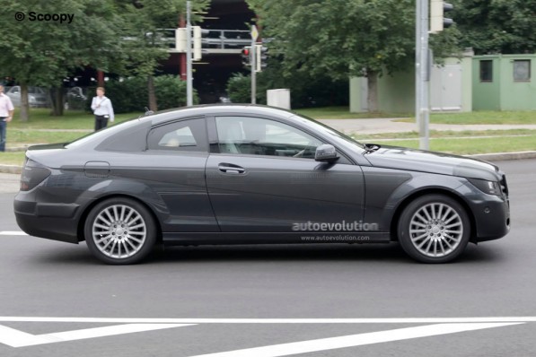 spyshots 2012 mercedes c klasse coupe 22843 1 597x398 Spy Photo 2012 