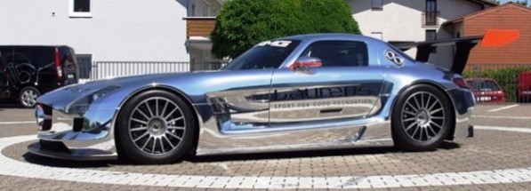 Then adventurous custom car makers figured out why not chrome the whole car