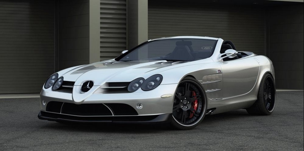 wheelsandmore slr mclaren 597x298 Wheelsandmore Upgrades the Mercedes SLR