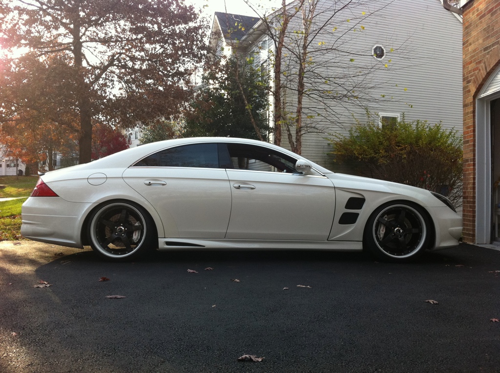 DIY MercedesBenz CLS500 with an E55 AMG Engine Modifications