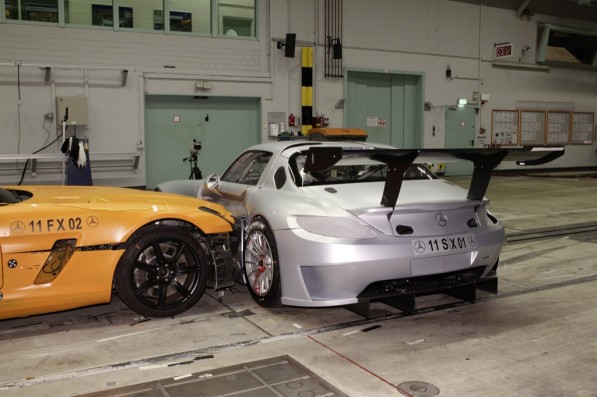 VLNSLS 597x397 SLS GT3 Racer Passes Crash Test Requirements VLNSLS 597x397 SLS GT3 Racer Passes Crash Test Requirements
