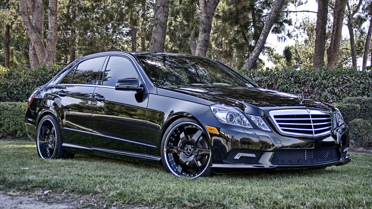 Custom wheels mercedes e class #3