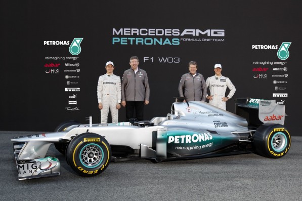 Mercedes amg petronas f1 team brackley #3