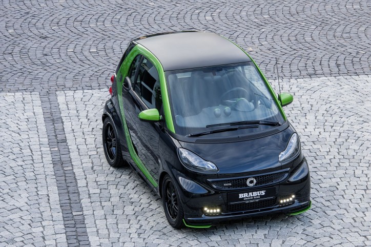 Brabus42 006 724x482 Brabus fortwo Is Mean And Green