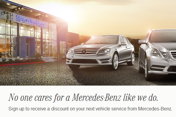 Mercedes benz service discount #5