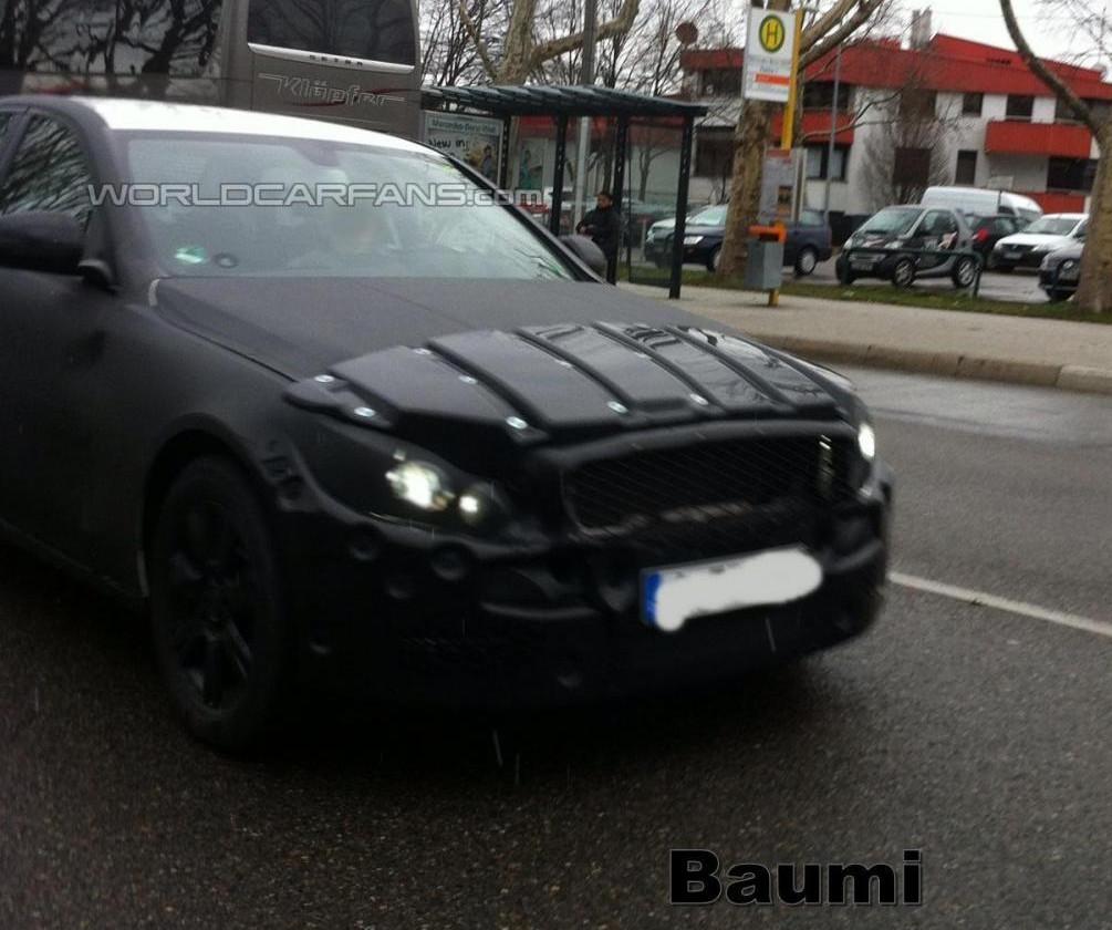 12 Prototype Of Upcoming 2014 Mercedes Benz C Class Spotted Recently