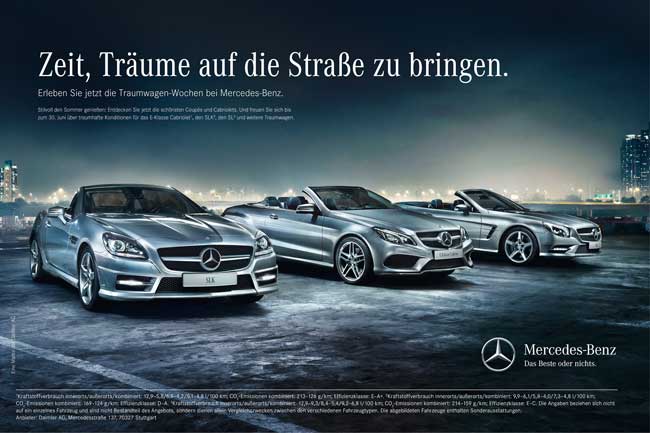 Mercedes marketing campaign #2