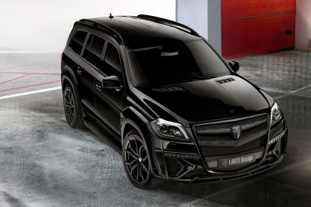 Mercedes-Benz GL Black Crystal Introduced By Larte Design