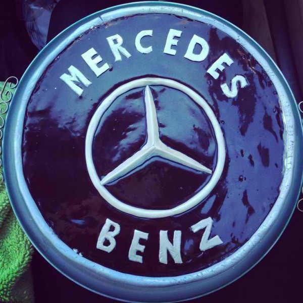 Mercedes-Benz-Themed Cake 1
