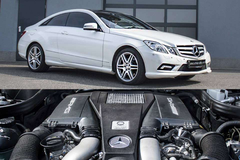 Mcchip-DKR Gives Mercedes-Benz E-Class Coupe 350 A V8 AMG Engine  