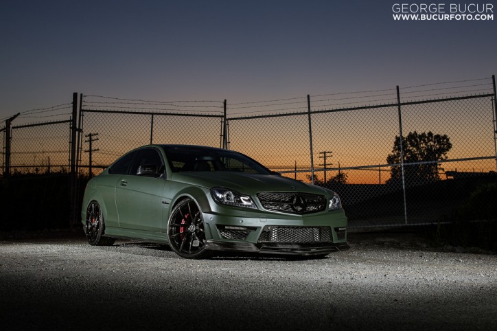 Mercedes C63 AMG with stage 3 tuning (7)