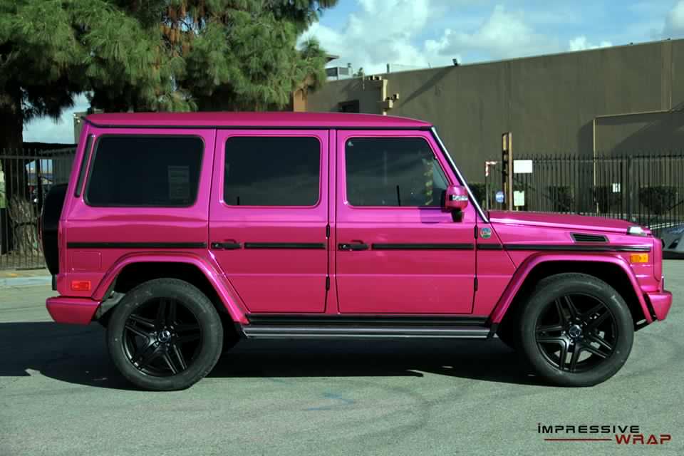 pink mercedes gclass (3) A MercedesBenz Fan Blog