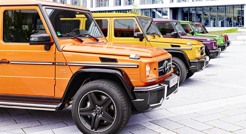 Crazy Color Edition Introduced For Mercedes-Benz G63 AMG and G65 AMG