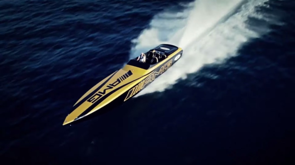 Video Shows Cigarette Racing 50 Marauder GT S Concept In Action