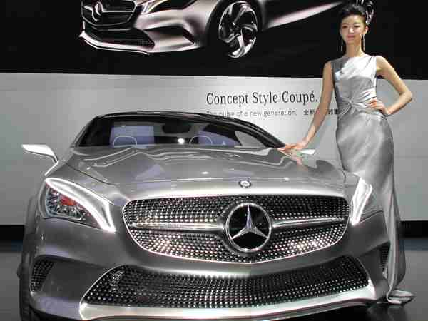 Mercedes benz sales in china