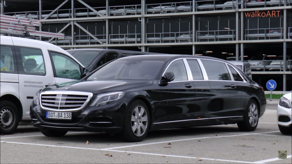 Video Shows Mercedes-Maybach S600 Pullman Test Vehicle In Germany