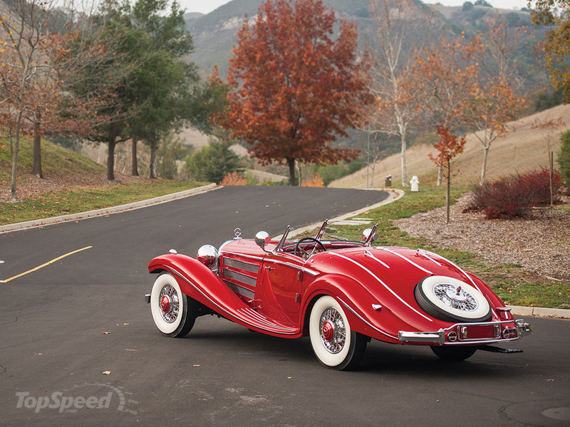 1937 Mercedes benz 540k special roadster #6