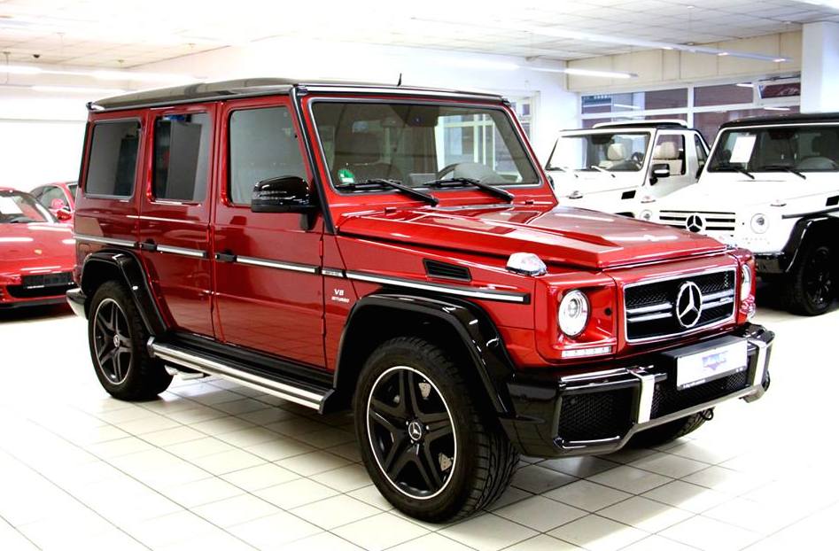 Tomato Red Mercedes-Benz G63 AMG Available In The Market