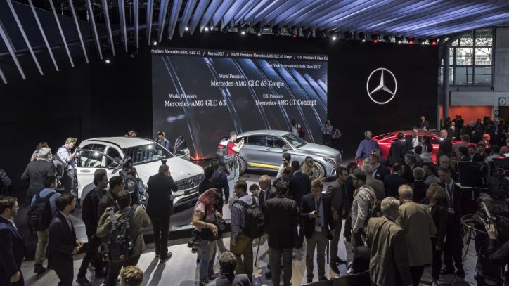Mercedes-Benz auf der New York International Autoshow 2017