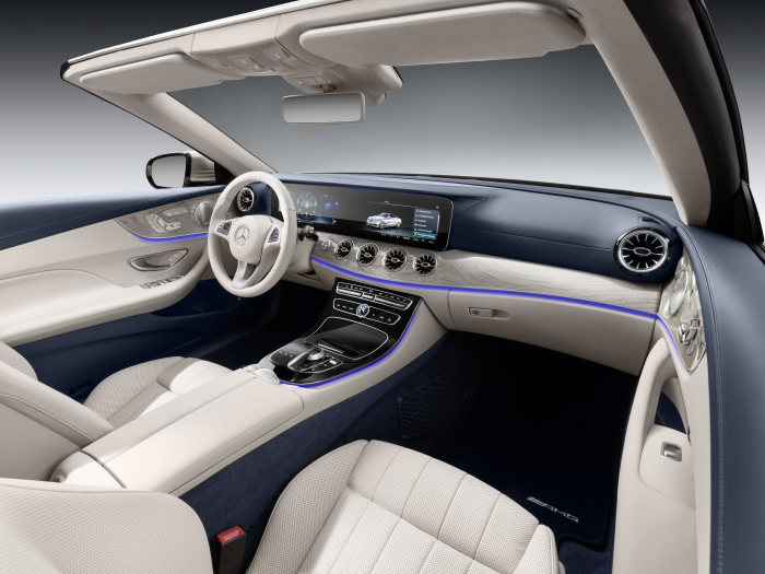 A Look at the Mercedes-Benz E-Class Cabriolet Interior