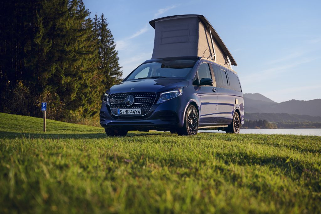 Mercedes Marco Polo campervan upgraded for 2023 plus Vito and V