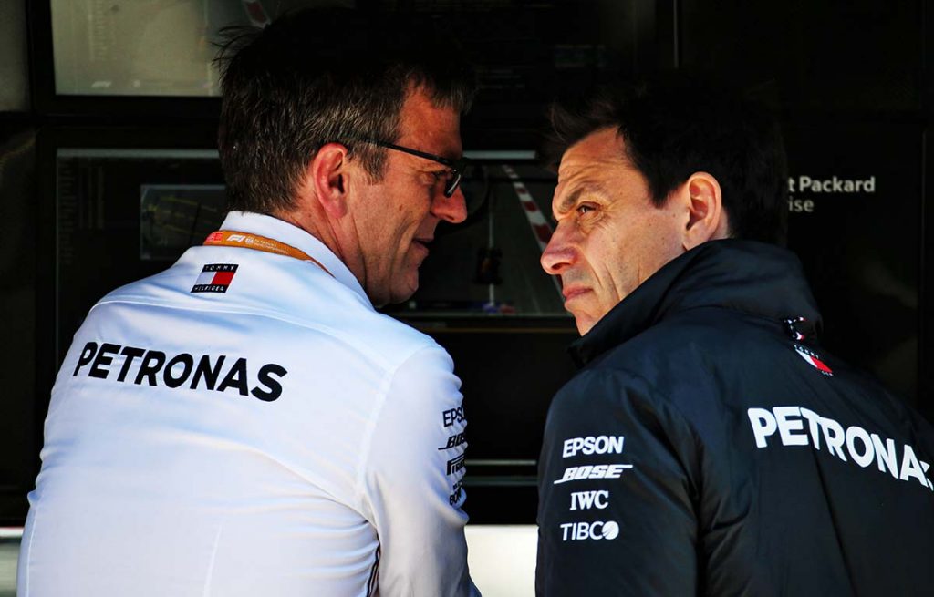 James Allison and Toto Wolff