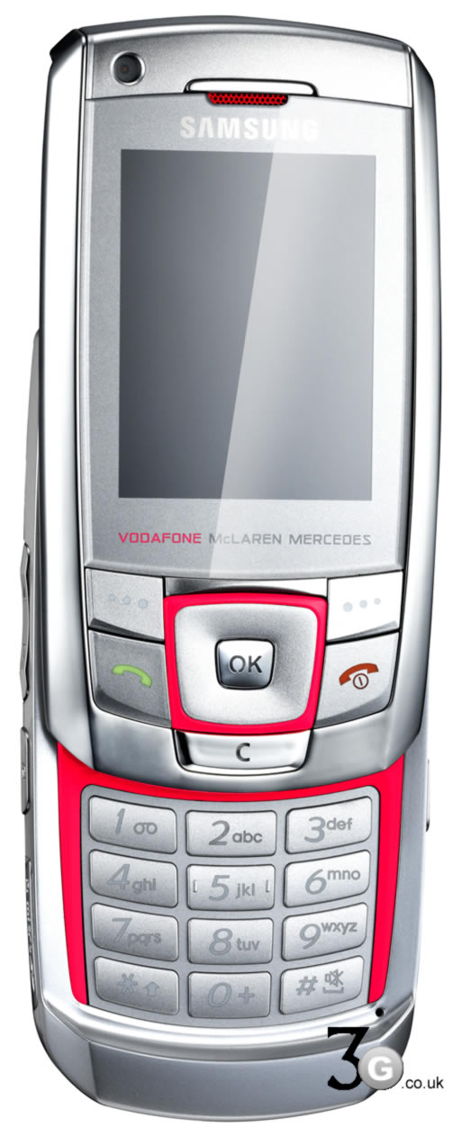 Vodafone launch McLaren Mercedes F1 mobile phones