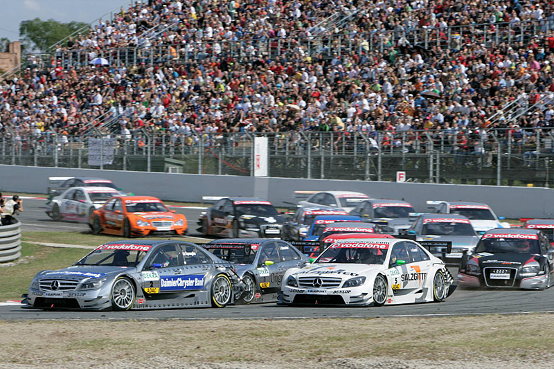 Jamie Green claims DTM victory in Barcelona