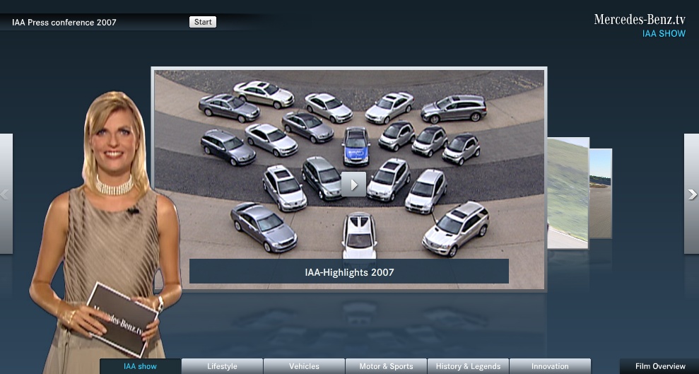 Latest From Mercedes-Benz IPTV