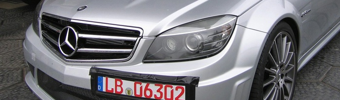 Mercedes C63 AMG Safety Car Spied