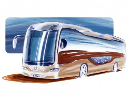New Mercedes-Benz Citaro FuelCELL Hybrid Buses being tested