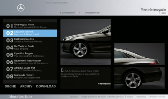 MercedesMagazine gets a new look