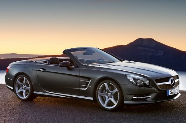 Another Leak Official Photos of the 2013 Mercedes SL Roadster13 597x397 Another Leak: Official Photos of the 2013 Mercedes SL Roadster