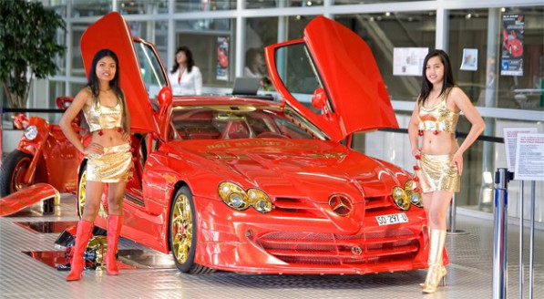 Red Gold Mercedes McLaren for Sale for $11 Million