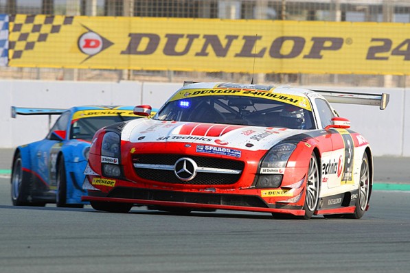 Team Black Falcon Heads SLS GT3 Parade