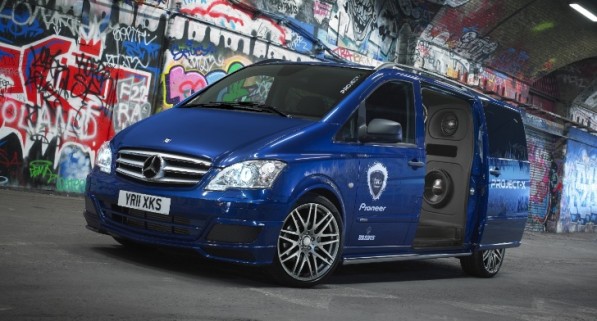 Pioneer Uses Vito Van To Demo Audio System