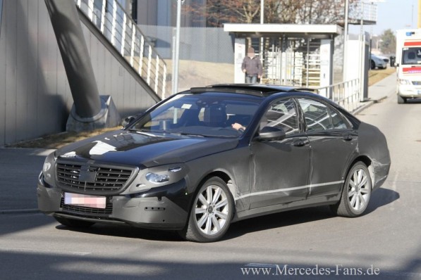 Pre-launch S-Class Seen In Germany