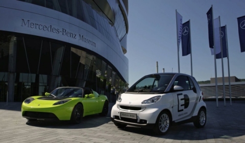 Tesla Announces Cooperative Venture With Daimler