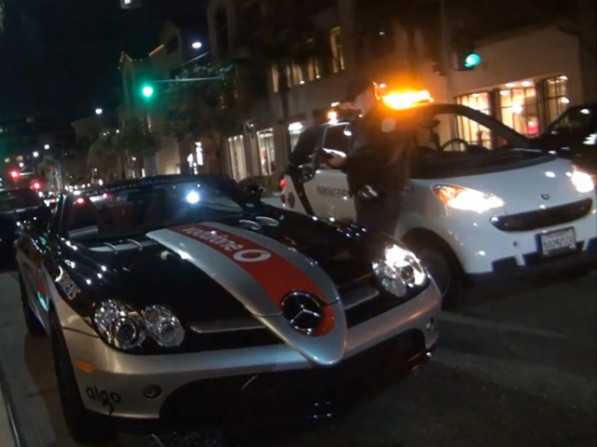 Video: SLR McLaren is a sitting duck
