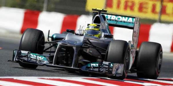 Rosberg P7, Schumacher P9 after Barcelona Qualifying